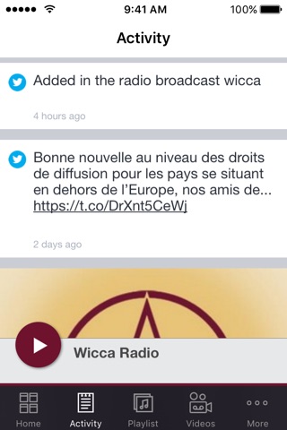 Wicca Radio screenshot 2