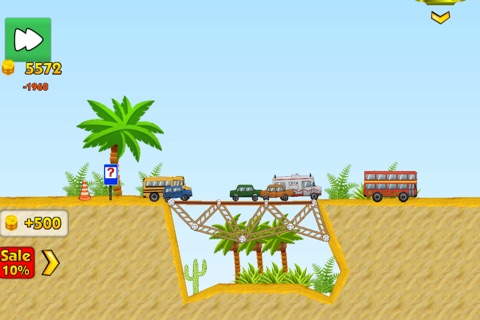 Railway bridge 2 - Bridge construction simulator screenshot 3