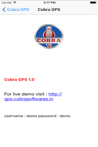Cobra GPS Client screenshot 2