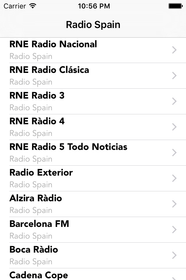 Radio Spain Online: Rádio Radios de España FM screenshot 4