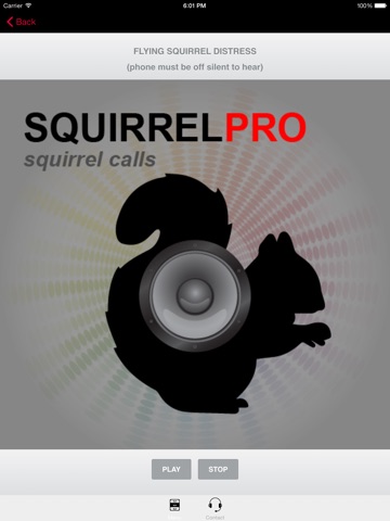 REAL Squirrel Calls and Squirrel Sounds for Bird Hunting! -- (ad free) BLUETOOTH COMPATIBLE screenshot 4