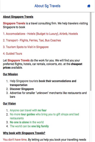 Singapore Travels screenshot 2