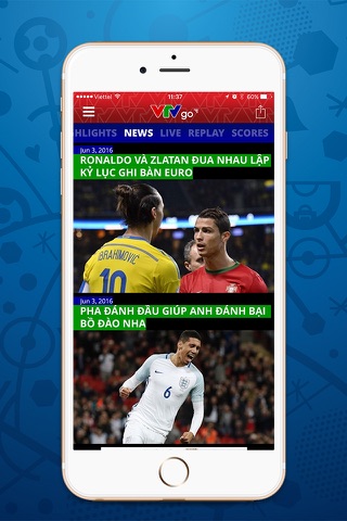 VTVgo Euro 2016 screenshot 3