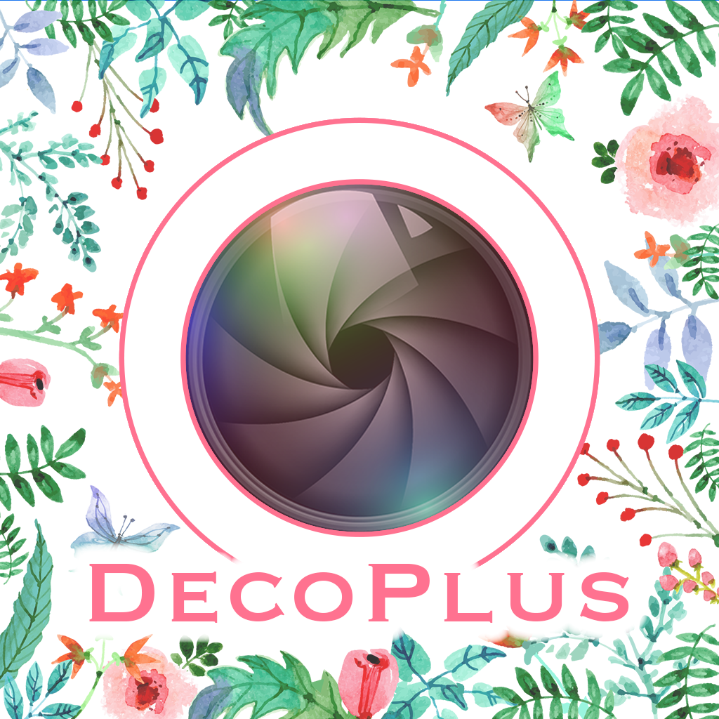 Decoplus 可愛いスタンプがいっぱい 無料のカメラ加工アプリ Iphoneアプリ Applion