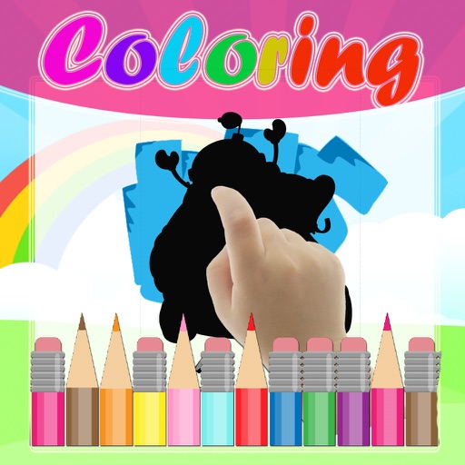 Kids Coloring Book Shadow Game for Umizoomi Team Version Icon