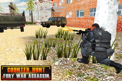 Counter Hunt Fury: War Assassin - Special Commando Army Defence Contract Killer screenshot 3