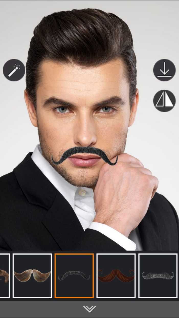 Hipster Camera - Mustache Photo Booth