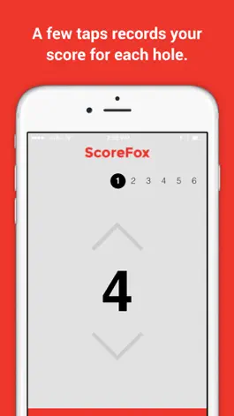 Game screenshot ScoreFox - Simple Golf Scoring hack