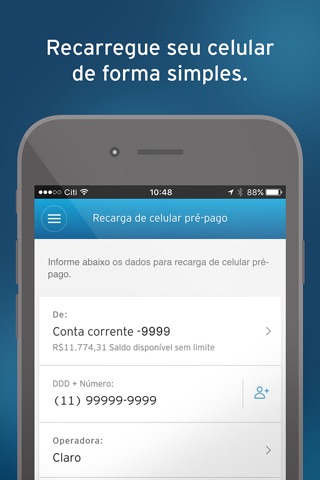 Citi Mobile BR screenshot 4