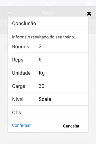 CrossFit Barra Action screenshot 4