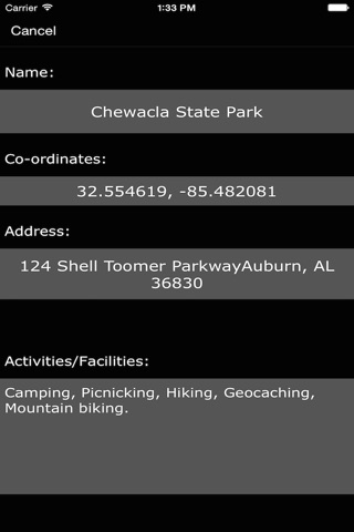 Alabama State Parks_ screenshot 3