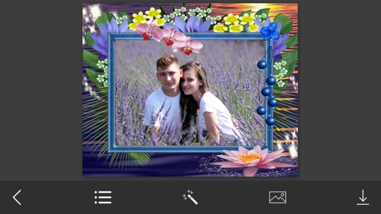 Flower Photo Frame - Art Photography & mega Frames