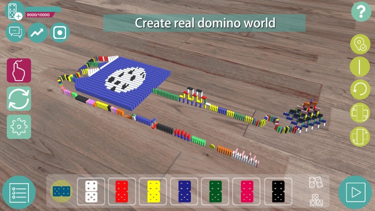 Domino craft - create real domino world