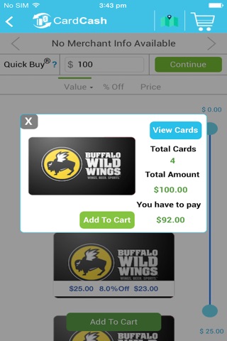 CardCash - select. scan. save. screenshot 4