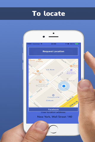 Location for Facebook - náhled