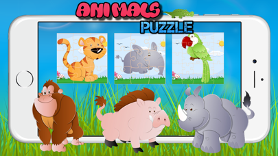 How to cancel & delete Easy Animals Jigsaw Drag And Drop Puzzle Match Games For Toddlers And Preschool from iphone & ipad 1