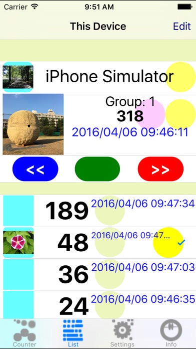 CounterDeRecordのスクリーンショット2 CounterDeRecordのスクリーンショット2