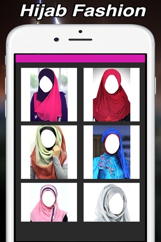 Hijab Fashion Suit Camera : مونتاج صور حجاب المرأة screenshot 2