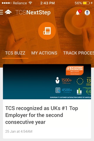 TCS NextStep screenshot 2