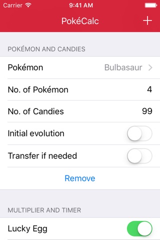 PokéCalc for Pokémon GO screenshot 3