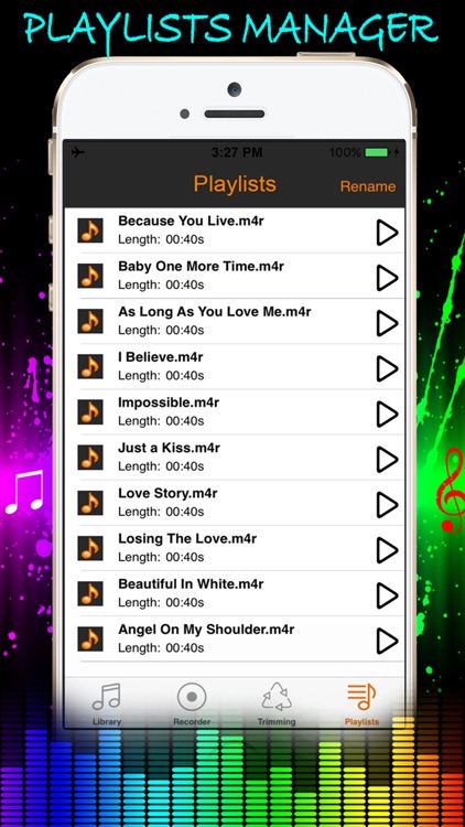 Music Cutter - Audio Trimmer, Voice Recorder & Ringtones Maker Unlimited screenshot-4