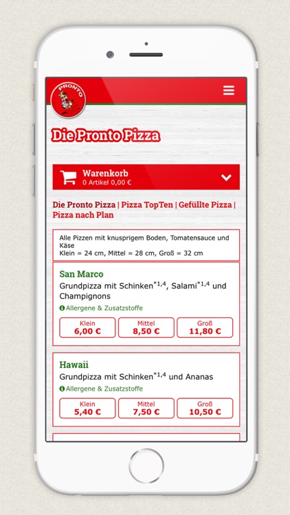 Pronto Pizza Hamburg screenshot-3