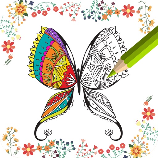 Adult Coloring Book & Stress Relief for Colorjoy