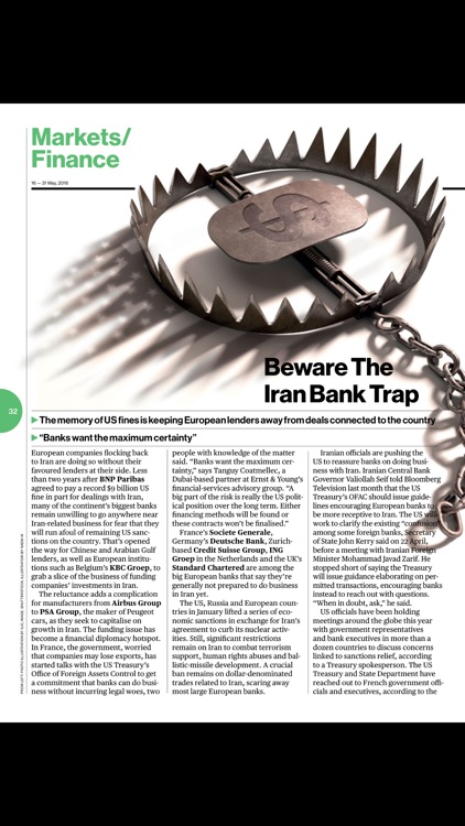 Bloomberg Businessweek Middle East Magazine