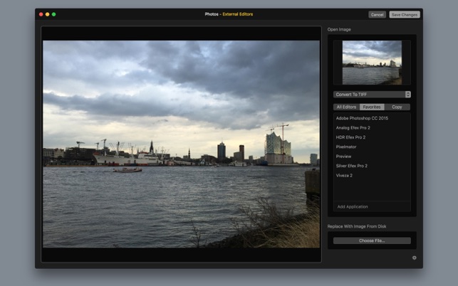 External Editors For Photos