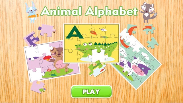 對於幼兒學前拼音學習益智拼圖 - 教我ABC動物無盡的樂趣