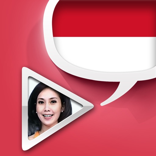 Indonesian Video Dictionary - Translate, Learn and Speak with Video Phrasebook Icon