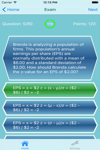 Chartered Financial Analyst 600 Questions screenshot 4