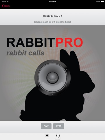 Llamadas y Sonidos REALES Para la Cacería de Conejos -- (no hay anuncios) COMPATIBLE CON BLUETOOTH screenshot 2
