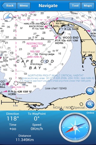 Marine Navigation Lite screenshot 2