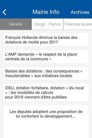 Application AMF screenshot 4