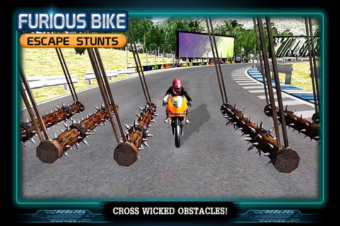Furious Bike Escape Stunts screenshot 3