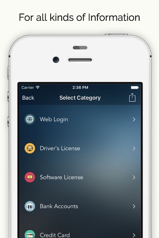 Vault Password Manager/Keeper, digital wallet screenshot 3
