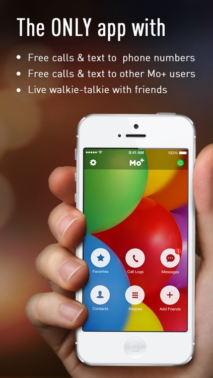 Free Calls & Text by Mo+, Free Local and International Phone Calling and Messaging App