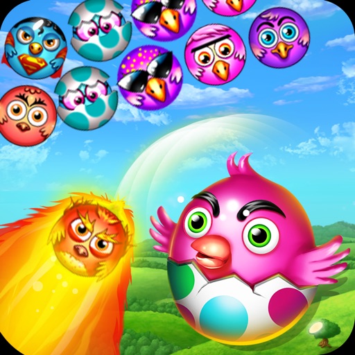 Bubble Bird Shooter: Bird Kingdom iOS App