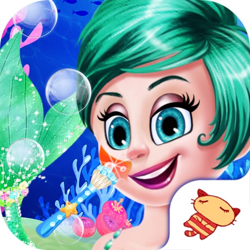 Mermaid Angel Loveliness Halo - Pregnant Mommy Magic Makeup/Beauty Fantasy Makeover iOS App