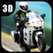 Highway Police Motorcycle Bike Rider