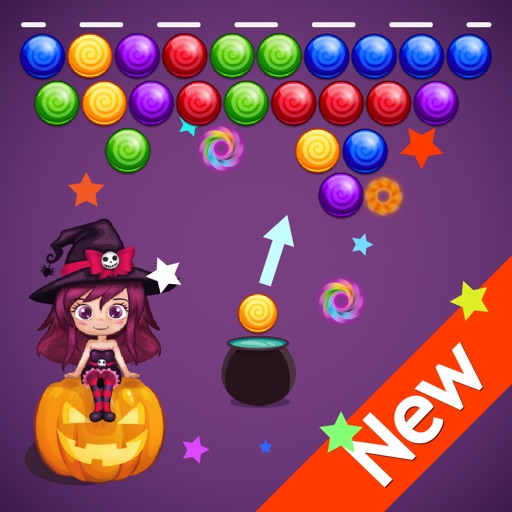 Bubble Candy Shooter Halloween iOS App