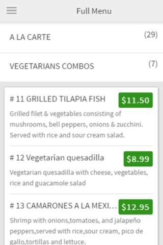 Mi Sombrero Grill screenshot 3