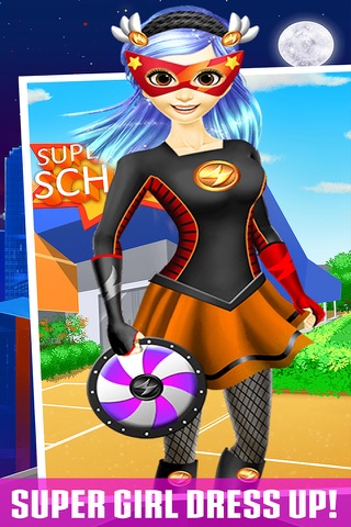 SuperHero Girls DressUp - Sparta Power Princess - Adventure Game screenshot 4