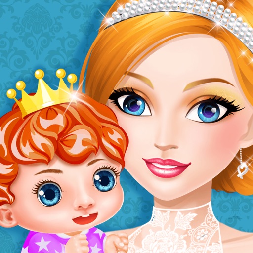 Princess New Mommy and Baby icon