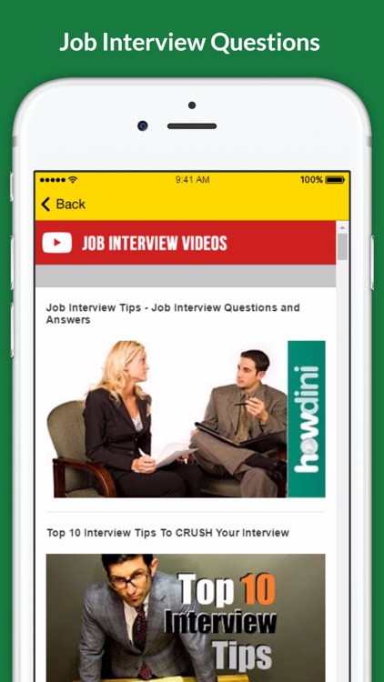 How to Prepare for a Job Interview - Tips for Making a Good Impression screenshot-3