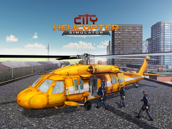 市ヘリコプターシミュレータ - 3D Apacheの飛行シミュレーションゲームのおすすめ画像1