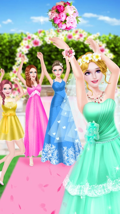 BFF Bridesmaid Salon - Wedding Day: Bridal SPA Makeup Makeover Games for Girls