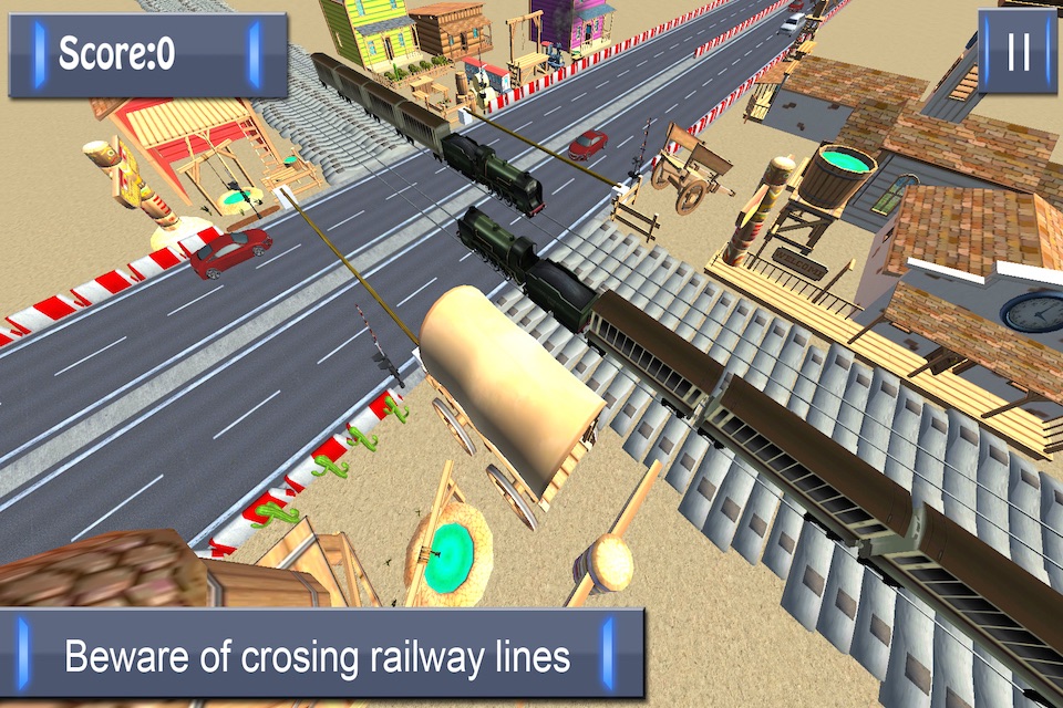 Railroad Crossing - Traffic Control 2016 screenshot 2