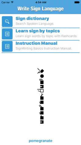 Game screenshot Write Sign Language Dictionary - Offline AmericanSign Language mod apk